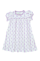 Purple Boots Catherine Dress