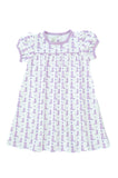 Purple Boots Catherine Dress