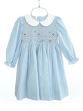 Holiday Bows Smocked Dress