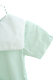 Green Bib Shirt/Pants Set