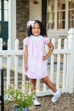 Rainbow Pumpkins Smocked Helen Dress