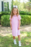 Pink Witches Smocked Helen Dress