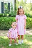 Pink Witches Smocked Helen Dress