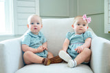 Evergreen Frost Plaid Bubble for Boys