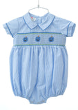 Jack o'Lantern Smocked Henry Bubble
