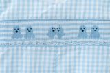 Blue Ghosts Smocked Benjamin Jonjon