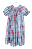 Back to School Apples Smocked Helen Dress