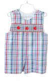 Back to School Apples Smocked Benjamin Jonjon