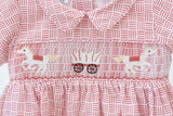 Smocked OU Outfits for Boys