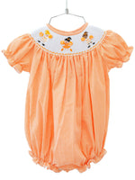 Smocked Cheerleader bubble for UT, Tennessee, or OSU fans!