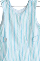 The Blue Striped Jonjon is perfect for spring celebrations, and a little boy will be picture-perfect for Easter in this charming outfit.