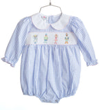 Nutcracker Smocked Eleanor Bubble