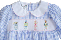 Nutcracker Smocked Eleanor Bubble