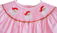 Santa Claus Smocked Helen Dress