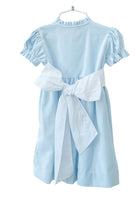 Blue Velvet Holiday Dress