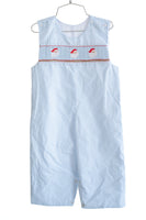 Santa Claus Smocked Norman Longall
