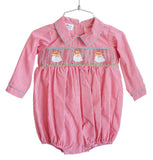 Cowboy Santa Smocked Henry Bubble