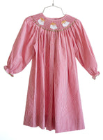 Cowboy Santa Smocked Helen Dress