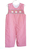 Cowboy Santa Smocked Norman Longall