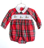 Christmas Geese Smocked Henry Bubble