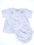 Pink Pumpkins Layette Set