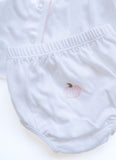 Pink Pumpkins Layette Set