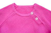 Pink Bows Knit Sweater Set
