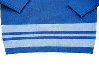 Blue Stripes Knit Sweater Set