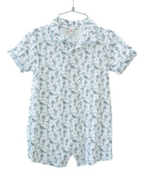 Football Player Printed Pima Outfits for Boys romper