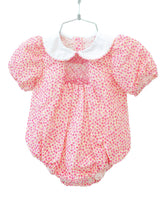 Roses Smocked Bubble