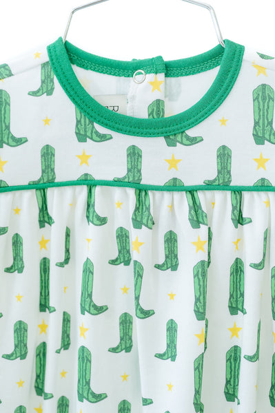 Pima Green Boot Outfits for Girls  - Baylor Bears 