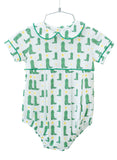 Pima Green Boot Outfits for Boys bubble for Baylor 