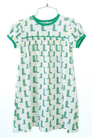 Pima Green Boot Outfits for Girls Baylor Dress 