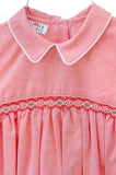 Festive Red and Green Smocked Arthur Bubble
