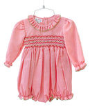 Festive Red and Green Smocked Bridget Bubble