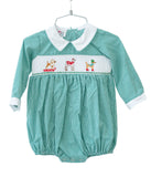 Snow Dogs Smocked Henry Bubble
