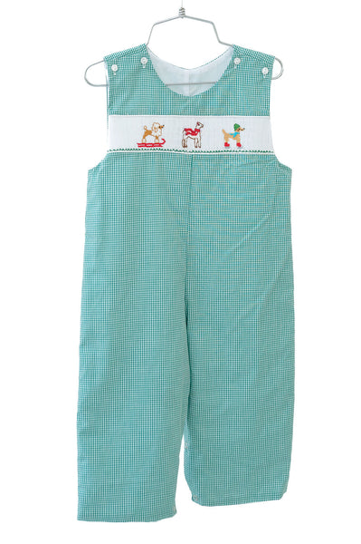 Snow Dogs Smocked Norman Longall