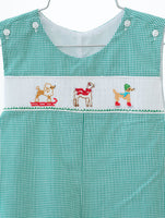 Snow Dogs Smocked Norman Longall