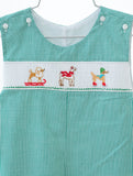 Snow Dogs Smocked Norman Longall