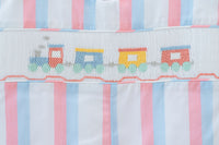 Trains Smocked Henry Bubble