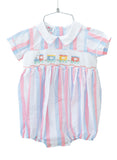 Trains Smocked Henry Bubble