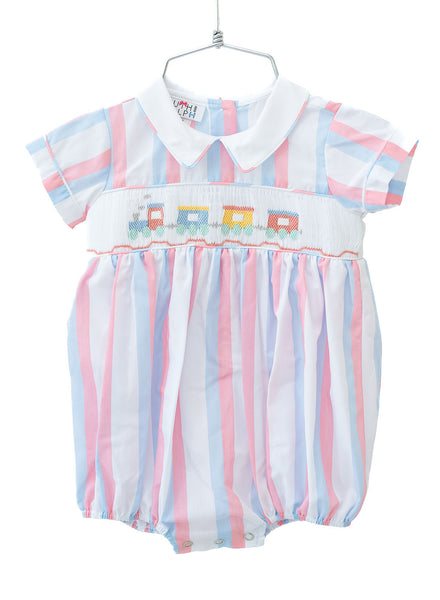 Trains Smocked Henry Bubble