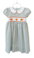Thanksgiving Smocked Caroline Dress