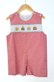 Red Birthday Cakes Smocked Benjamin Jonjon