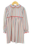 Holiday Stripes Pima Cotton Libby Dress
