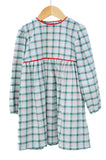 Holiday Golden Fields Plaid Annie Dress