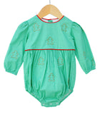 Gingerbread Embroidered Cary Bubble