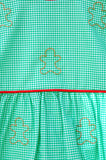 Gingerbread Embroidered Alexander Bubble