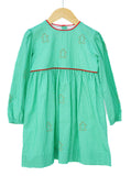 Gingerbread Embroidered Annie Dress