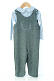 Winter Moss Longall +  Blue Peter Pan Shirt